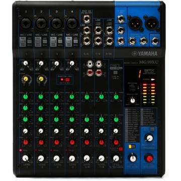 Mixer  bàn trộn âm thanh 10 kênh Yamaha MG10XU  